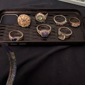 A bunch of rings I found